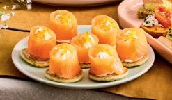 Picard 8 bouchées apéritives au saumon* Verrines, Canapés|Bouchées, Petits Fours