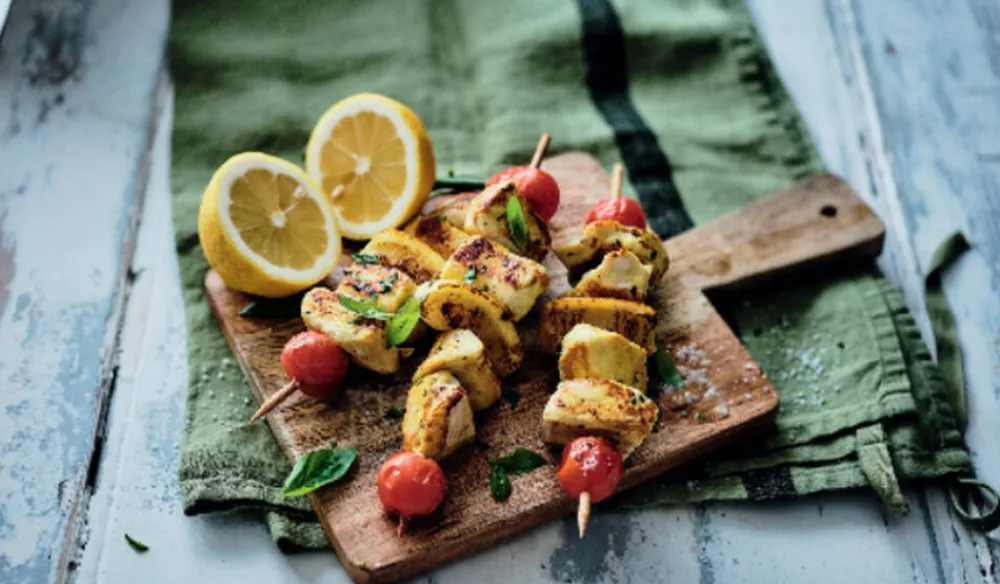 Picard 4 brochettes de poulet mariné au citron et au basilic* Volailles Labellisées|Volailles Cuisinées
