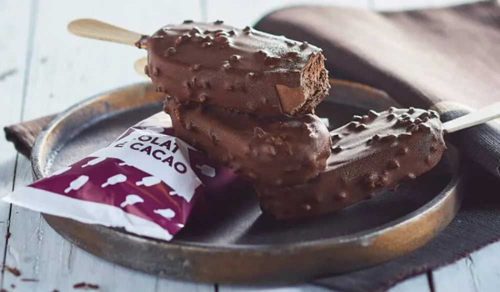 Picard 4 bâtonnets chocolat 70% de cacao-fèves de cacao* Bâtonnets De Glace, Barres Glacées|Chocolat, Noisette