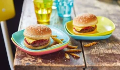 Picard 2 cheeseburgers*Enfant 2 Parts|Plats Américains