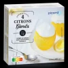 Picard 4 citrons givrés* Sorbets|Desserts Glacés Individuels