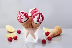 Picard 6 cônes citron-framboise* Cônes Glacés|Sorbets