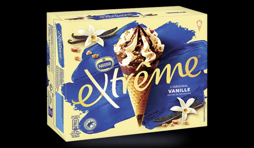 Picard 6 cônes extrême vanille*Enfant Glaces Pour Enfants|Cônes Glacés