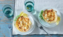Picard 2 coquilles colin d'Alaska, noix de St-Jacques MSC* Cassolettes Et Coquilles|Poissons Bio Et Labellisés