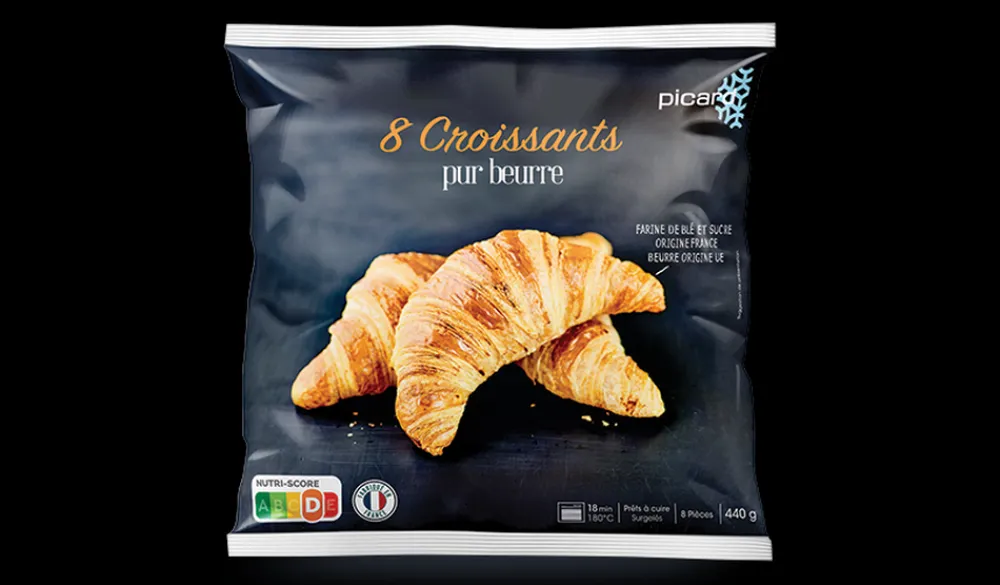 Picard 8 croissants pur beurre*Enfant Spécial Enfants|Croissants Et Pains Au Chocolat