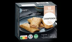 Picard 10 crêpes champignon*Enfant Végétarien|Plats Spécial Enfants