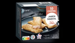 Picard 10 crêpes jambon-emmental*Enfant Produits Nutri-Score B|Plats Spécial Enfants