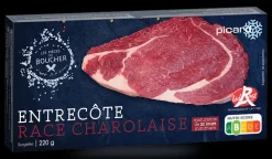 Picard 1 entrecôte Label Rouge* Produits Nutri-Score B|Viandes Bio Et Labellisées