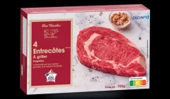 Picard 4 entrecôtes* Viandes Bio Et Labellisées|Boeuf
