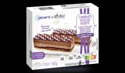 Picard 2 entremets chocolat* Réduit En Sucres|Pâtisseries Individuelles