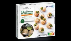 Picard 36 escargots moyens de Bourgogne* Escargots|Cassolettes, Coquilles Et Escargots