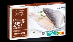Picard 2 filets de daurade royale avec peau* Produits Nutri-Score A|Daurade Et Bar