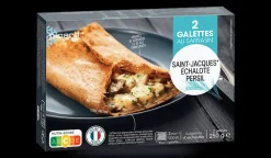 Picard 2 galettes noix de Saint-Jacques* Crêpes Et Galettes Salées