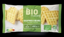 Picard 10 gaufres coeurs bio*Enfant Spécial Enfants|Crêpes, Pancakes, Gaufres