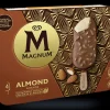 Picard 4 Magnum Amande* Bâtonnets De Glace, Barres Glacées|Vanille, Caramel