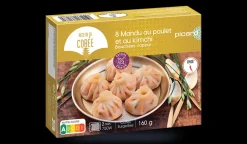 Picard 8 mandu au poulet et au kimchi, Cuisine Evasion* Produits Nutri-Score B|À Partager
