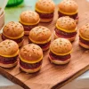 Picard 10 mini cheeseburgers* Bouchées, Petits Fours|Apéritifs Chauds
