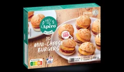Picard 10 mini cheeseburgers* Bouchées, Petits Fours|Apéritifs Chauds