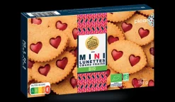 Picard 6 mini lunettes coeurs fraise bio* Biscuits