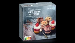 Picard 9 mini-coupes pâtissières* Macarons, Mignardises
