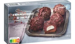 Picard 6 mini-merveilleux au chocolat* Macarons, Mignardises