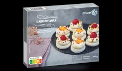 Picard 8 mini-pavlovas, 4 fruits exotiques, 4 framboise* Macarons, Mignardises|Desserts Pâtissiers