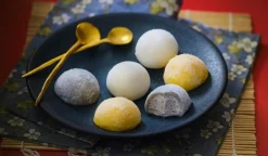 Picard 6 mochis glacés noix coco, sésame noir, mangue* Sans Sel Ajouté|Végétarien