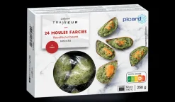 Picard 24 moules farcies* Fruits De Mer Cuisinés Et Panés|Entrées Traiteur