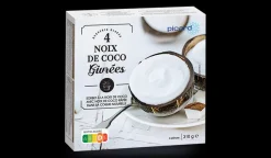 Picard 4 noix de coco givrées* Desserts Glacés Individuels