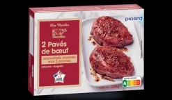 Picard 2 pavés de bœuf marinés aux trois poivres* Produits Nutri-Score A|Viandes Bio Et Labellisées