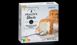 Picard 4 pralin's vanille* Vanille, Caramel