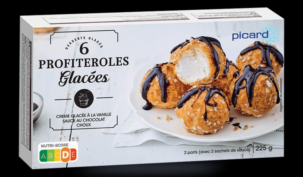 Picard 6 Profiteroles* Desserts Glacés À Partager|Desserts De Fêtes