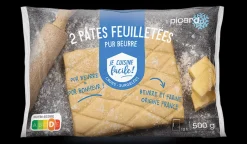 Picard 2 pâtes feuilletées pur beurre* Tartes Végétariennes|Pâtes À Tarte