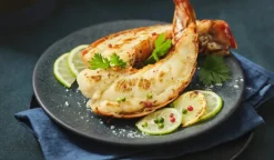Picard 2 queues de langouste blanche, Caraïbes, crues* Produits Nutri-Score A|Sans Sel Ajouté