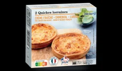 Picard 2 quiches lorraines* Tartes Créatives|Tartes Traditionnelles