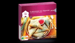 Picard 6 samossas aux légumes avec sauce aigre-douce* Végétarien|À Partager