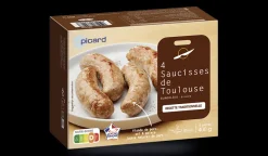 Picard 4 saucisses de Toulouse* Porc