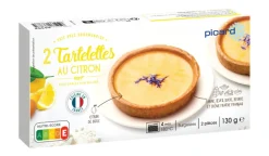 Picard 2 tartelettes au citron* Tartes, Tartelettes