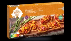 Picard 8 tostadas sce salsa,cheddar,haricot rouge,tomate* Bouchées, Brochettes|Plats Amérique Latine