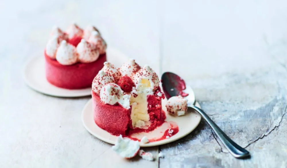 Picard 2 vacherins vanille-framboise* Desserts Glacés Individuels|Desserts Glacés À Partager