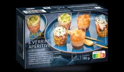 Picard 6 verrines apéritives* Verrines, Canapés