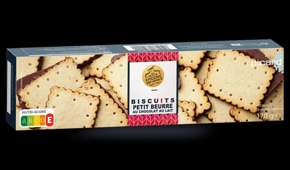 Picard Biscuits petit-beurre au chocolat au lait* Biscuits