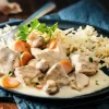Picard Blanquette de veau à la crème d'Isigny et riz* Produits Nutri-Score A|Viandes, Volailles Cuisinées