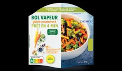 Picard Bol vapeur juste assaisonné à la sauce soja* Produits Nutri-Score A|Vegan