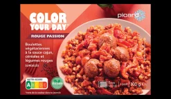 Picard Boulettes végétariennes sauce cajun légumes rouges* Végétarien|Plats Cuisinés Végétariens