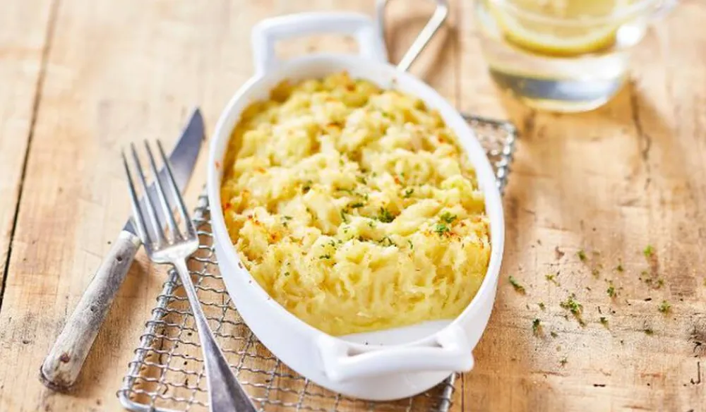 Picard Brandade morue Parmentier à l'huile d'olive (6%)* Poissons, Fruits De Mer Cuisinés|Gratins, Parmentiers, Lasagnes
