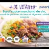 Picard Bœuf sce marchand de vin,écrasé PDT légumes* Viandes, Volailles Cuisinées