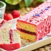 Picard Cake vanille framboise façon rocher* Cakes, Moelleux