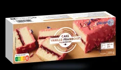 Picard Cake vanille framboise façon rocher* Cakes, Moelleux