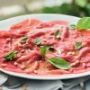 Picard Carpaccio de bœuf et sa marinade à l'huile d'olive 5 % et au basilic* Produits Nutri-Score A|Viandes Bio Et Labellisées
